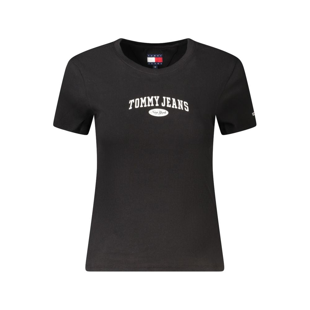 Tommy Hilfiger Black Cotton Tops & T-Shirt -   -  Tommy Hilfiger.