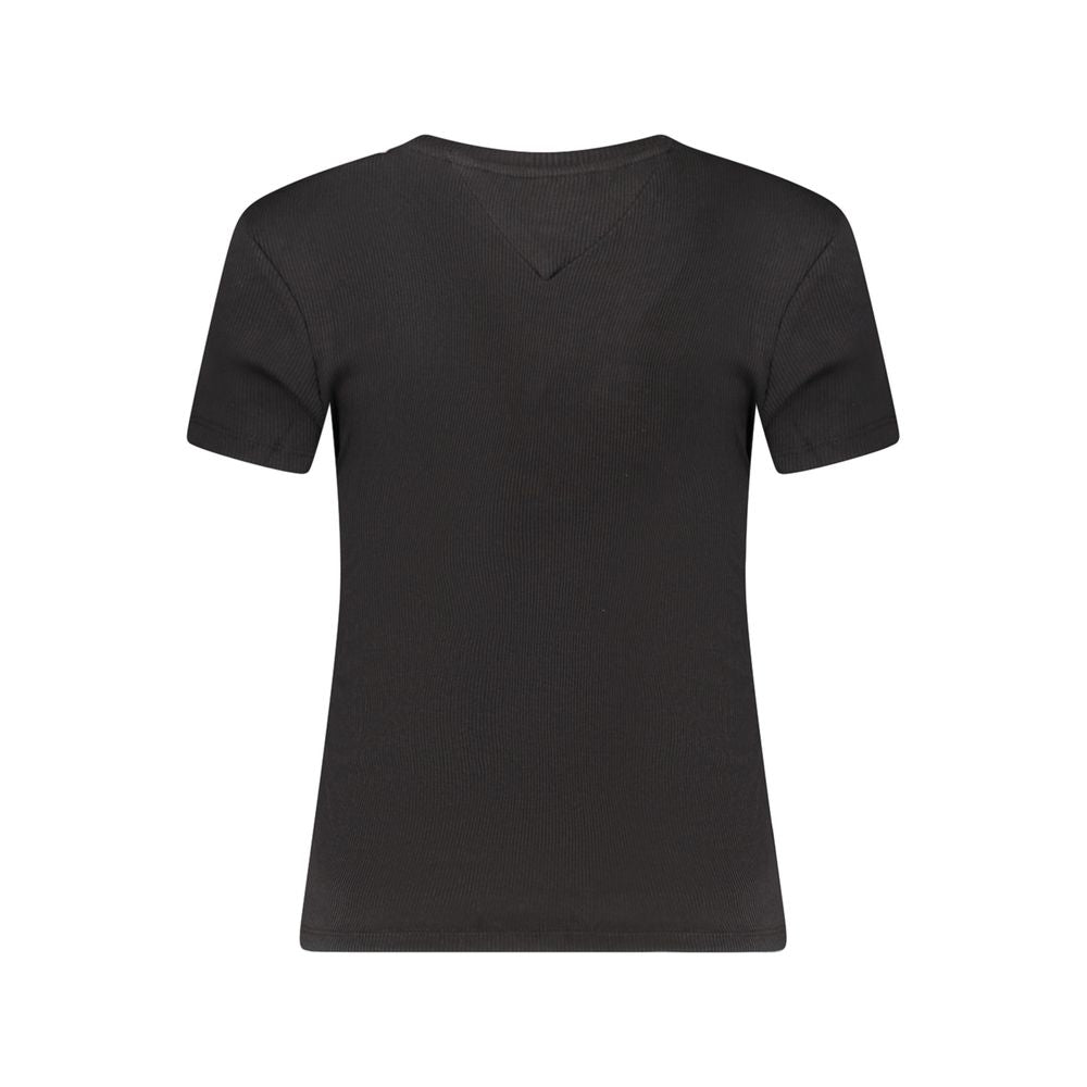 Tommy Hilfiger Black Cotton Tops & T-Shirt -   -  Tommy Hilfiger.