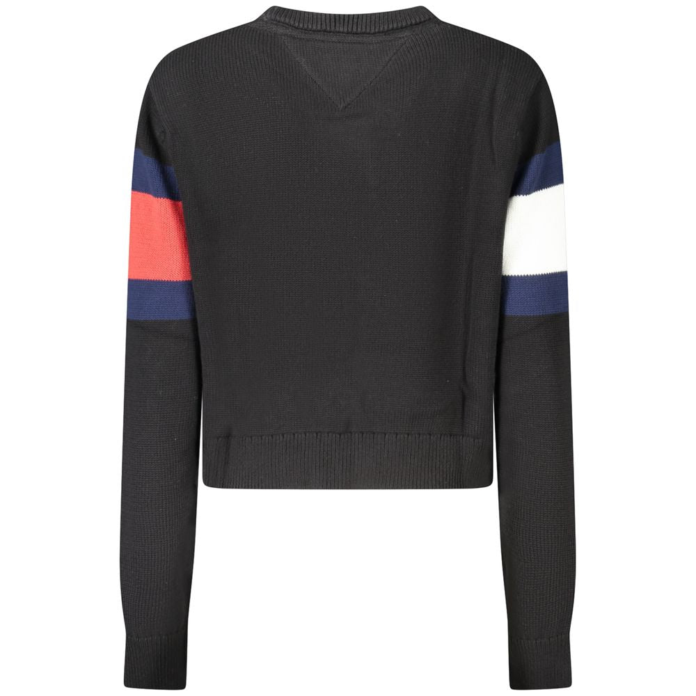 Tommy Hilfiger Black Cotton Women Sweater -   -  Tommy Hilfiger.