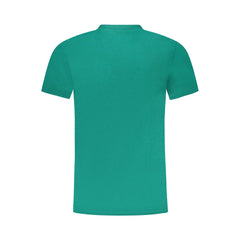 Cavalli Class Green Cotton Men T-Shirt -   -  Cavalli Class.