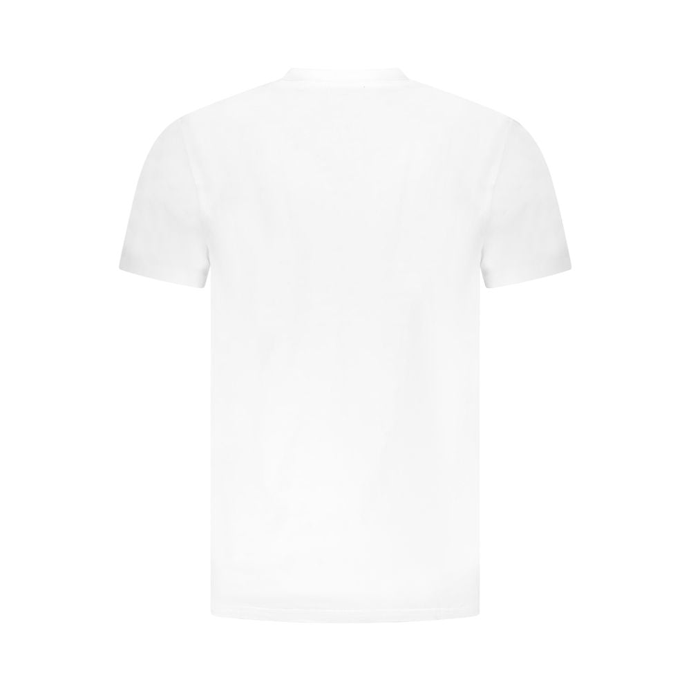 Cavalli Class White Cotton Men T-Shirt -   -  Cavalli Class.