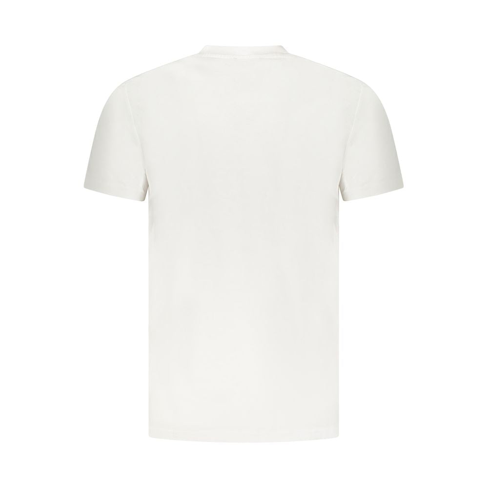 Cavalli Class White Cotton Men T-Shirt -   -  Cavalli Class.