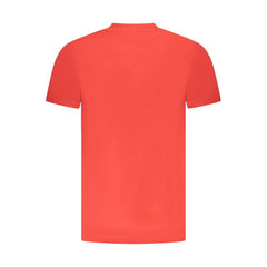 Cavalli Class Red Cotton Men T-Shirt -   -  Cavalli Class.