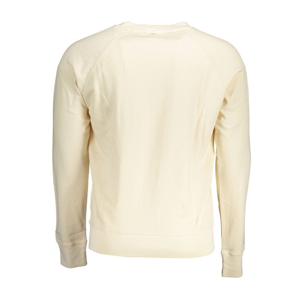 Gant Beige Cotton Men Sweater -   -  Gant.