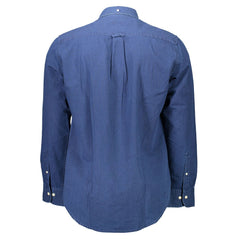 Gant Blue Cotton Men Shirt -   -  Gant.