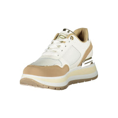 Laura Biagiotti Beige Polyester Women Sneaker -   -  Laura Biagiotti.