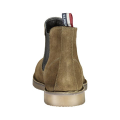 U.S. POLO ASSN. Green Leather Men Ankle Boot -   -  U.S. POLO ASSN..