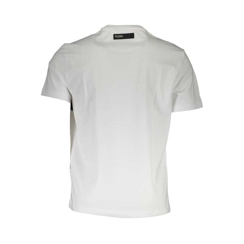 Plein Sport White Cotton Men T-Shirt -   -  Plein Sport.
