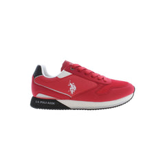 U.S. POLO ASSN. Red Polyester Men Sneaker -   -  U.S. POLO ASSN..
