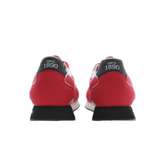 U.S. POLO ASSN. Red Polyester Men Sneaker -   -  U.S. POLO ASSN..