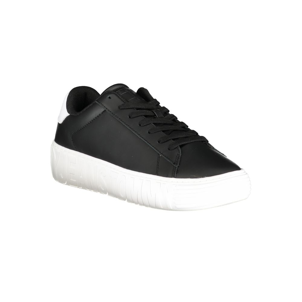 Tommy Hilfiger Black Polyethylene Men Sneaker -   -  Tommy Hilfiger.