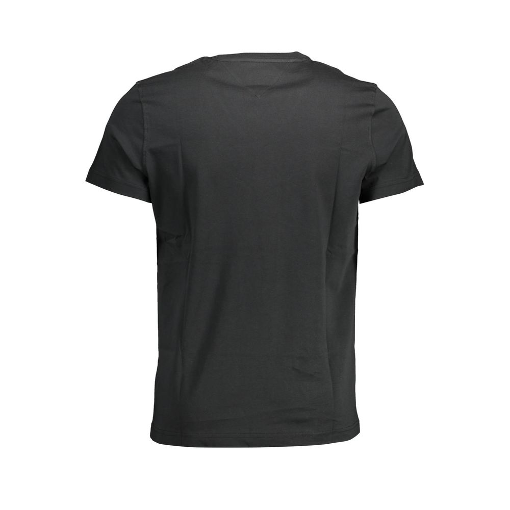 Tommy Hilfiger Black Cotton T-Shirt -   -  Tommy Hilfiger.