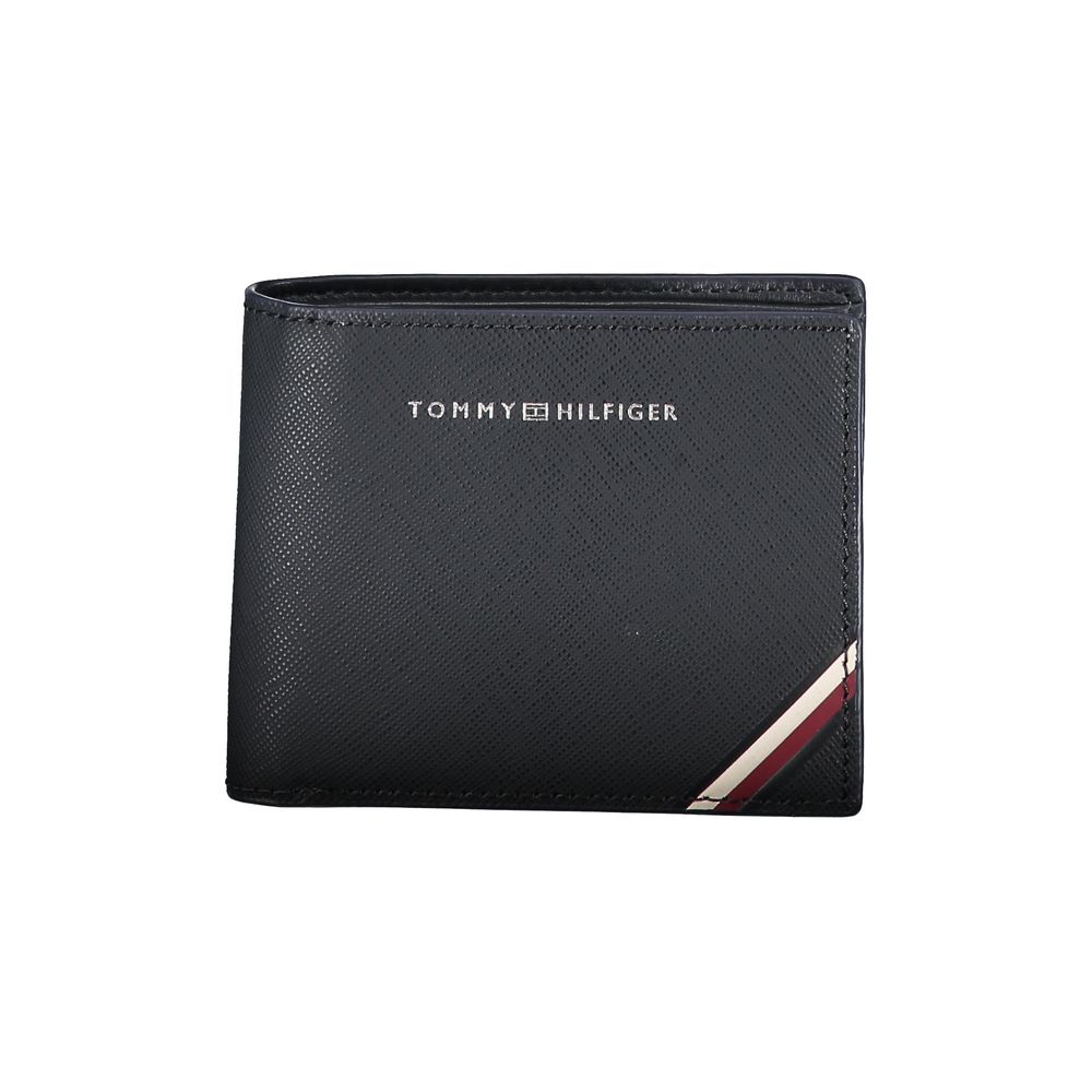 Tommy Hilfiger Blue Leather Men Wallet -  Leather Wallet for Men -  Tommy Hilfiger.