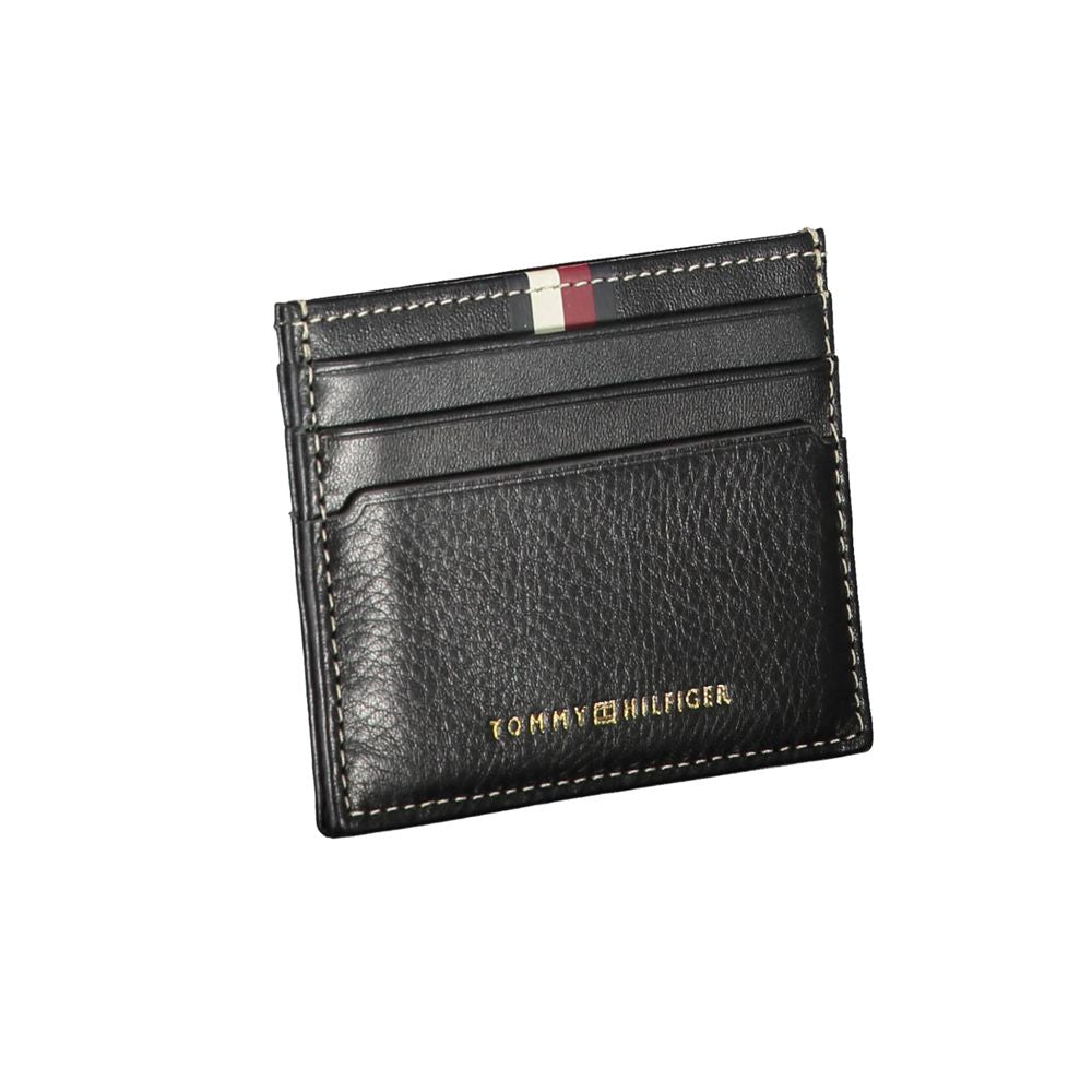 Tommy Hilfiger Black Leather Men Wallet -  Wallets for Men -  Tommy Hilfiger.
