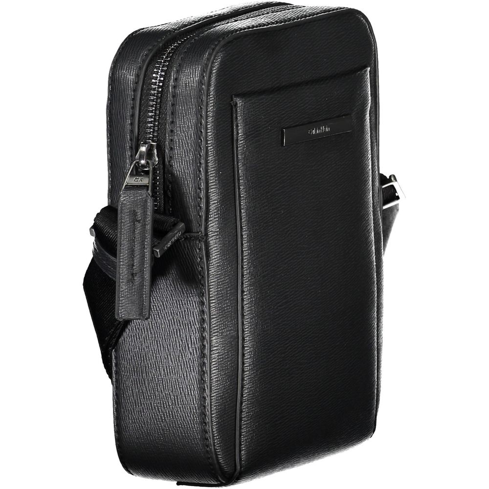 Calvin Klein Elegant Black Shoulder Bag with Sleek Detailing -  Shoulder Bag for Men -  Calvin Klein.
