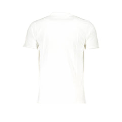 Cavalli Class White Cotton T-Shirt -   -  Cavalli Class.