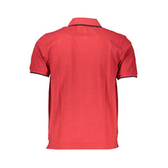 North Sails Red Cotton Polo Shirt -   -  North Sails.