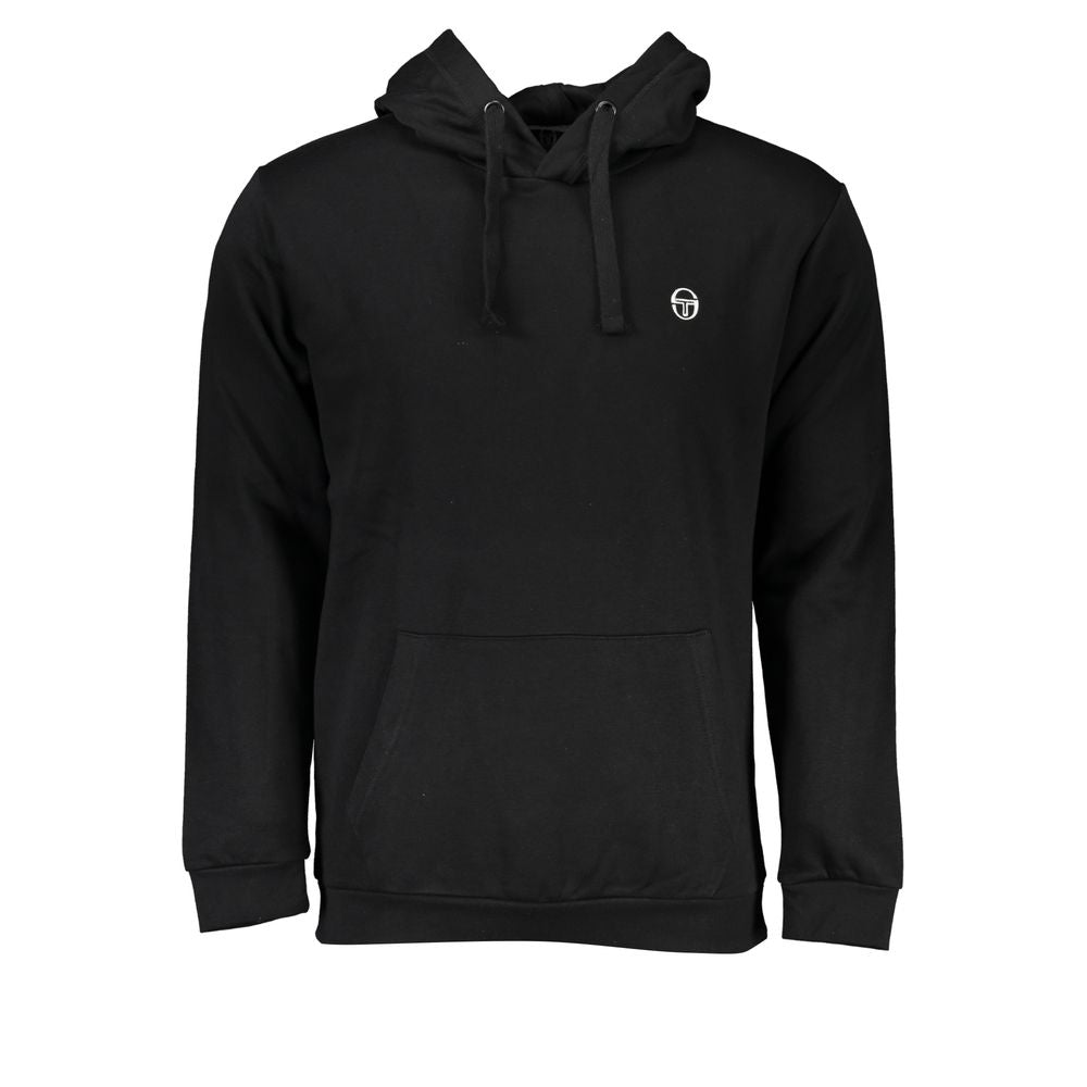 Sergio Tacchini Black Cotton Sweater -   -  Sergio Tacchini.