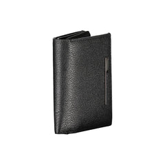 Calvin Klein Sleek Black Leather Wallet with Coin Purse -  Leather Wallet for Men -  Calvin Klein.