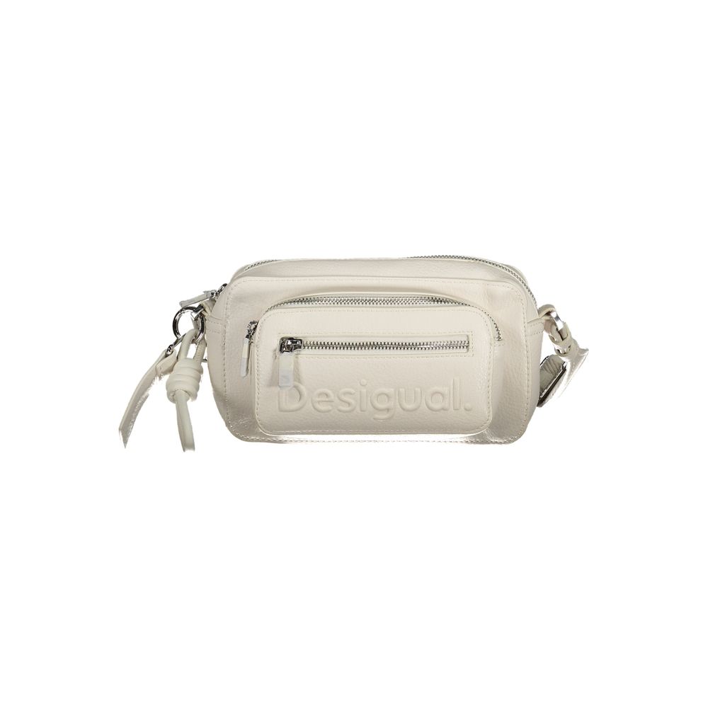 Desigual White Polyethylene Handbag -   -  Desigual.