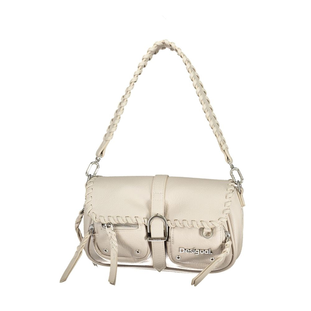 Desigual White Polyethylene Handbag -   -  Desigual.