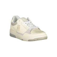 Tommy Hilfiger Beige Sports Sneakers with Unique Embroidery -   -  Tommy Hilfiger.