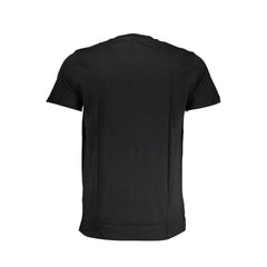 Cavalli Class Black Cotton T-Shirt -   -  Cavalli Class.