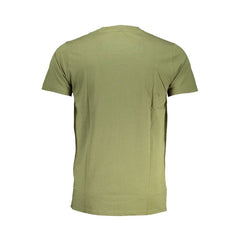 Cavalli Class Green Cotton T-Shirt -   -  Cavalli Class.