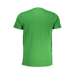 Cavalli Class Green Cotton T-Shirt -   -  Cavalli Class.