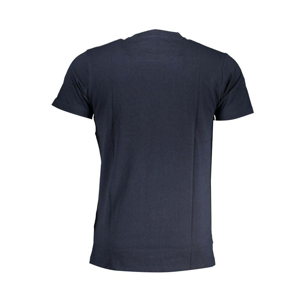 Cavalli Class Blue Cotton T-Shirt -   -  Cavalli Class.