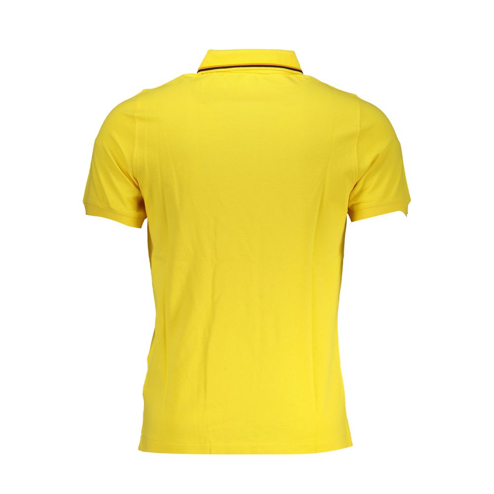 K-WAY Sunny Yellow Contrast Detail Polo -   -  K-WAY.