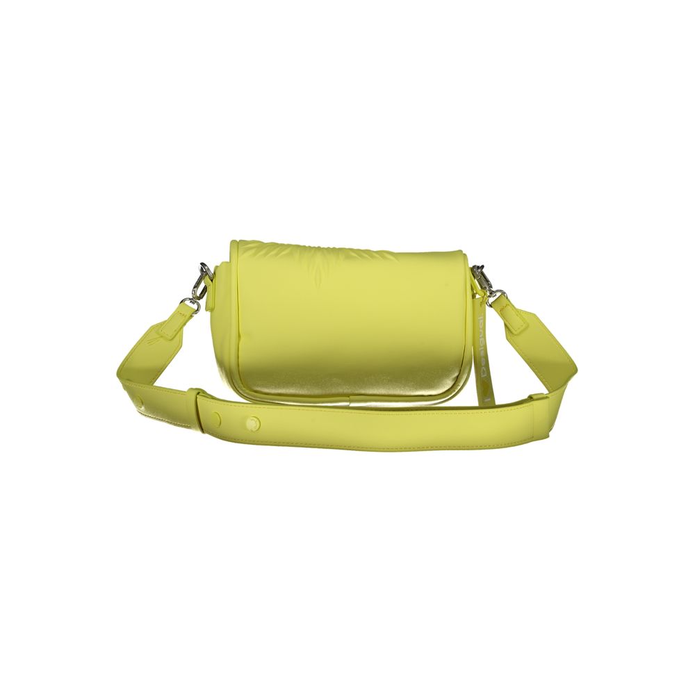 Desigual Yellow Polyethylene Handbag -   -  Desigual.