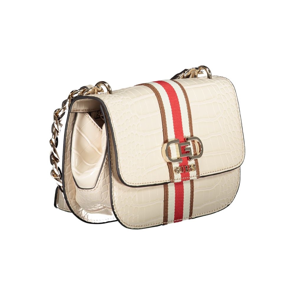 Guess Jeans Beige Polyethylene Handbag -   -  Guess Jeans.