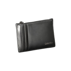 Calvin Klein Black Leather Wallet -  Wallets for Men -  Calvin Klein.