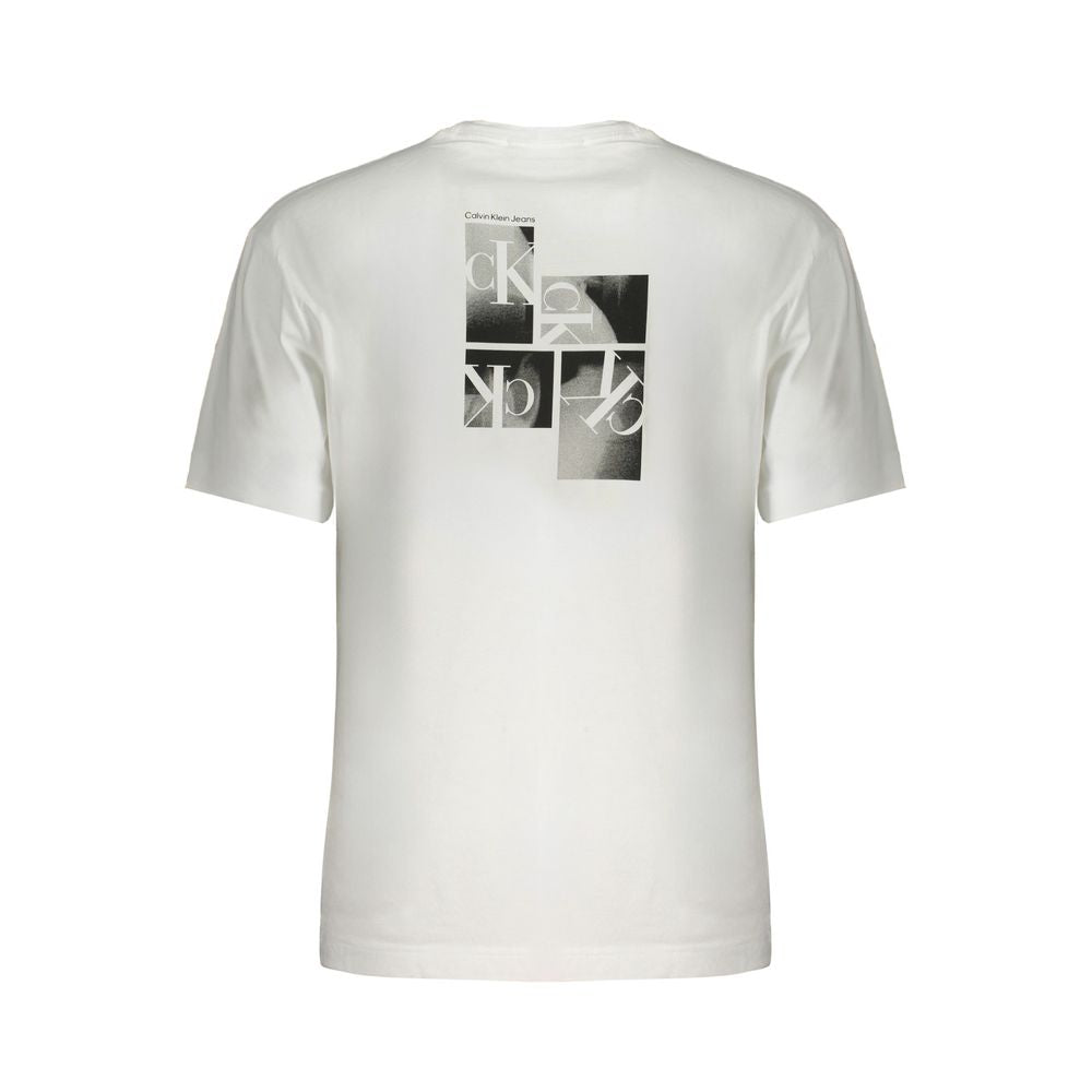 Calvin Klein White Cotton T-Shirt -   -  Calvin Klein.