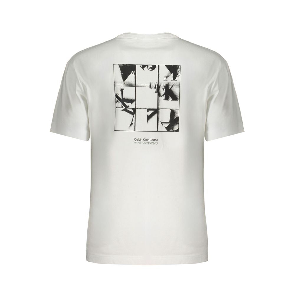 Calvin Klein White Cotton T-Shirt -   -  Calvin Klein.