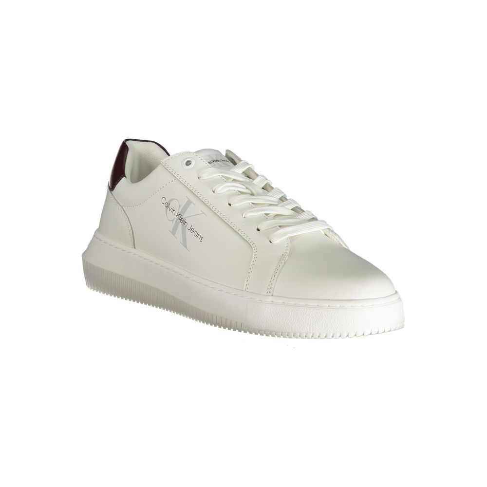 Calvin Klein White Polyester Sneaker -   -  Calvin Klein.