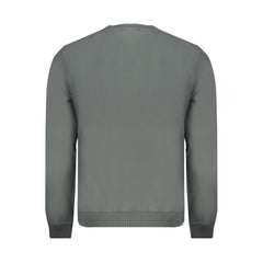 Napapijri Green Cotton Men Sweater -   -  Napapijri.
