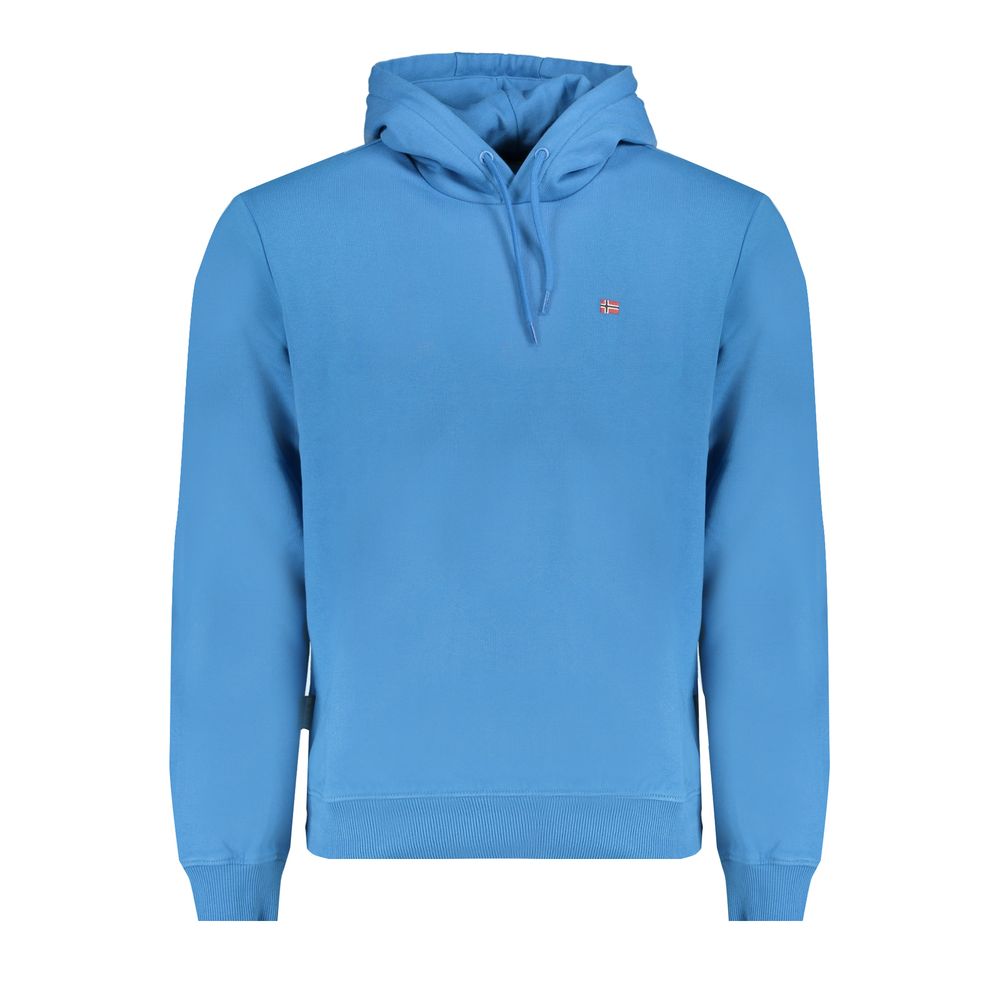 Napapijri Blue Cotton Sweater -   -  Napapijri.
