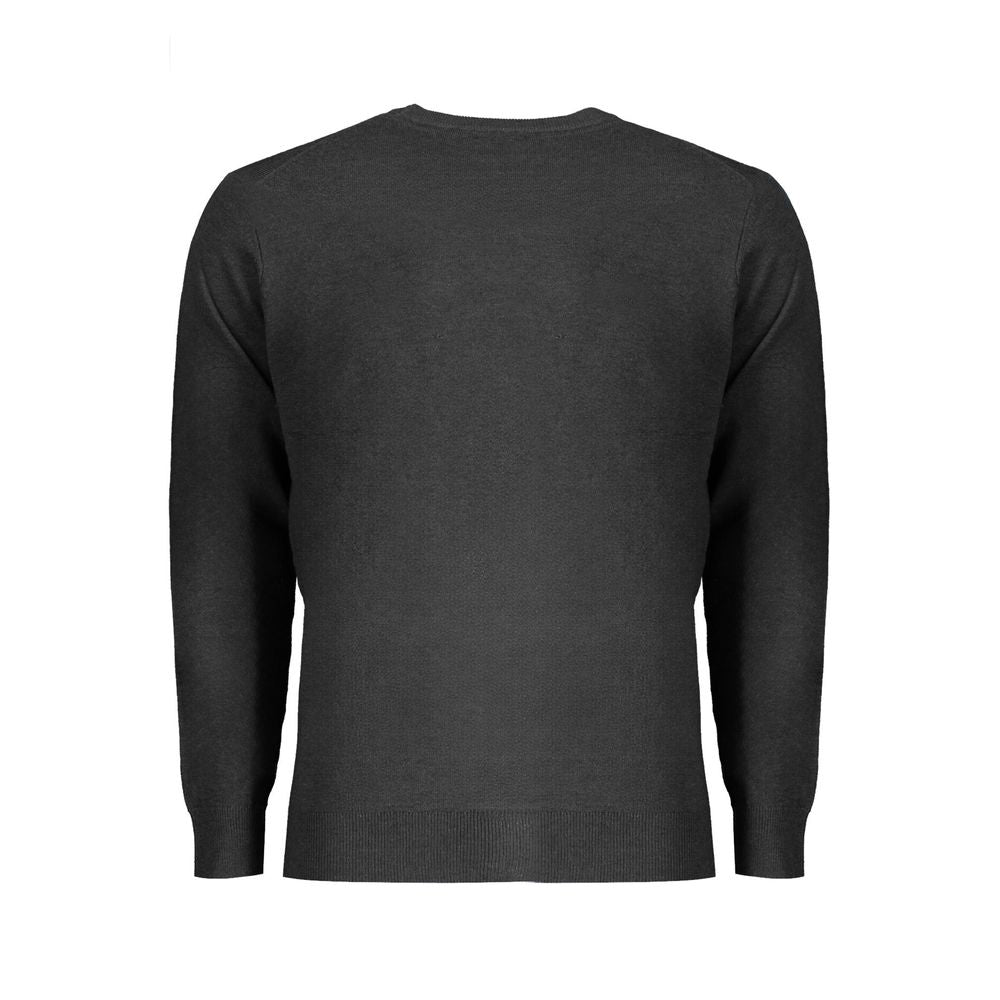 Norway 1963 Black Wool Men Sweater -   -  Norway 1963.
