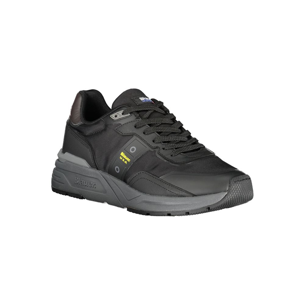 Blauer Black Polyester Sneaker -   -  Blauer.