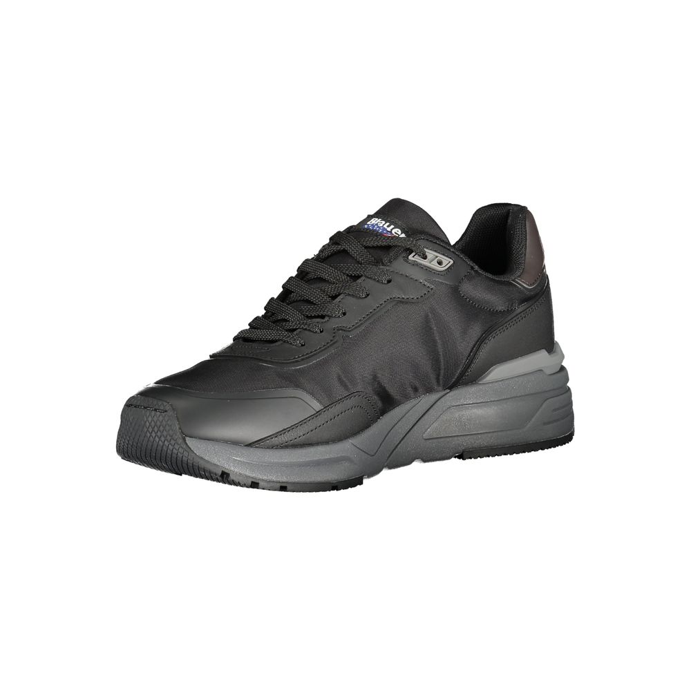 Blauer Black Polyester Sneaker -   -  Blauer.