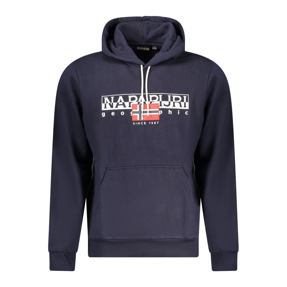 Napapijri Blue Cotton Sweater -   -  Napapijri.