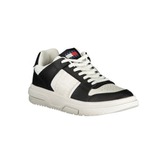 Tommy Hilfiger Black Leather Women Sneaker -   -  Tommy Hilfiger.