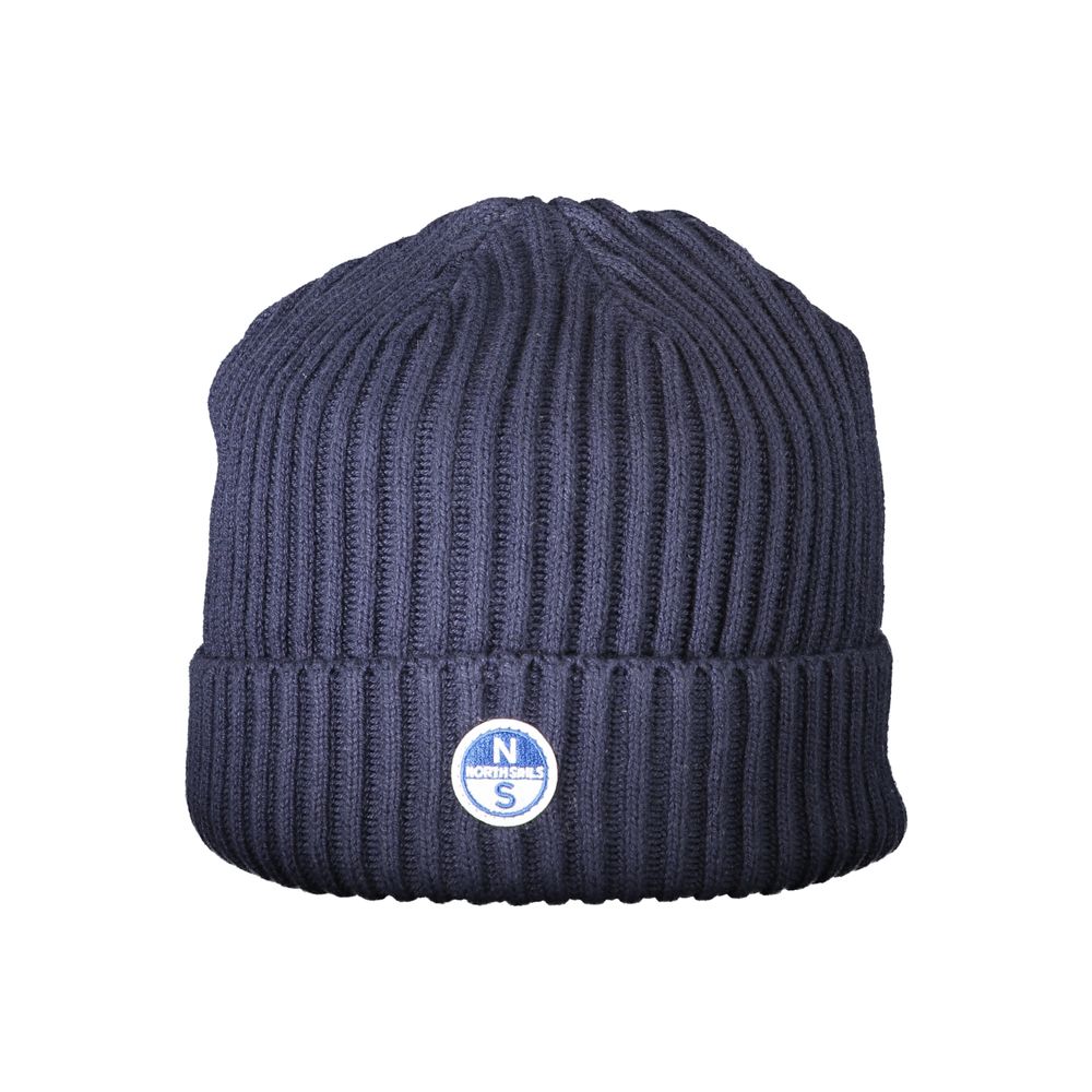 North Sails Blue Cotton Men Cap -   -  North Sails.
