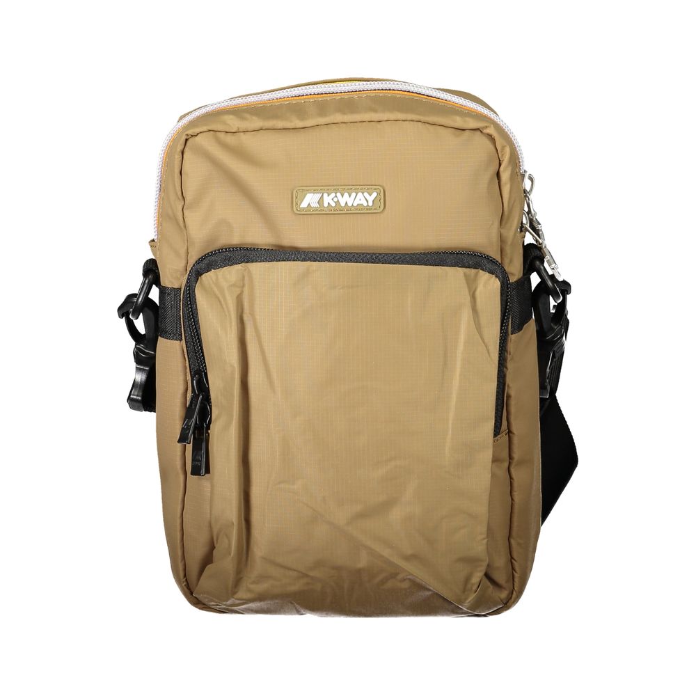 K-WAY Brown Polyamide Shoulder Bag -   -  K-WAY.
