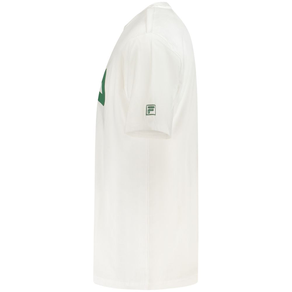 Fila White Cotton Men T-Shirt -   -  Fila.