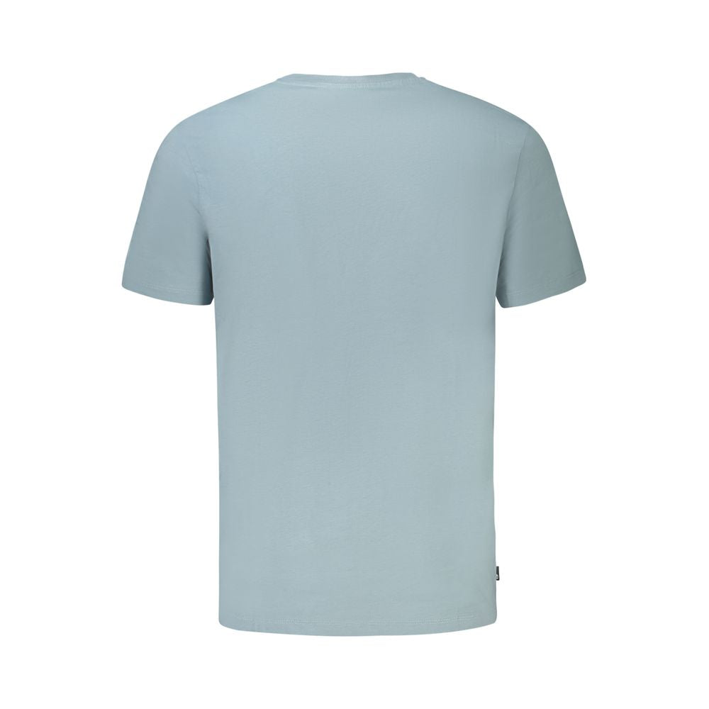 Timberland Light Blue Organic Cotton Men T-Shirt -   -  Timberland.