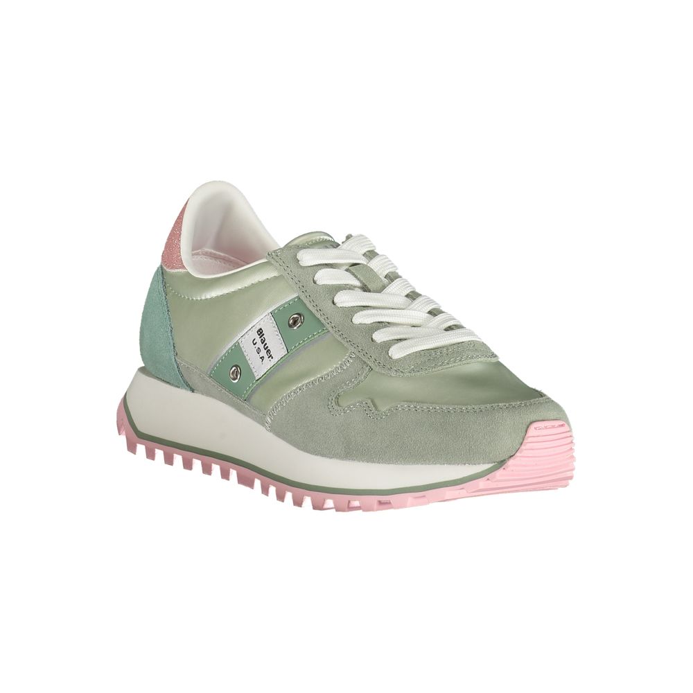 Blauer Green Polyester Women Sneaker -   -  Blauer.