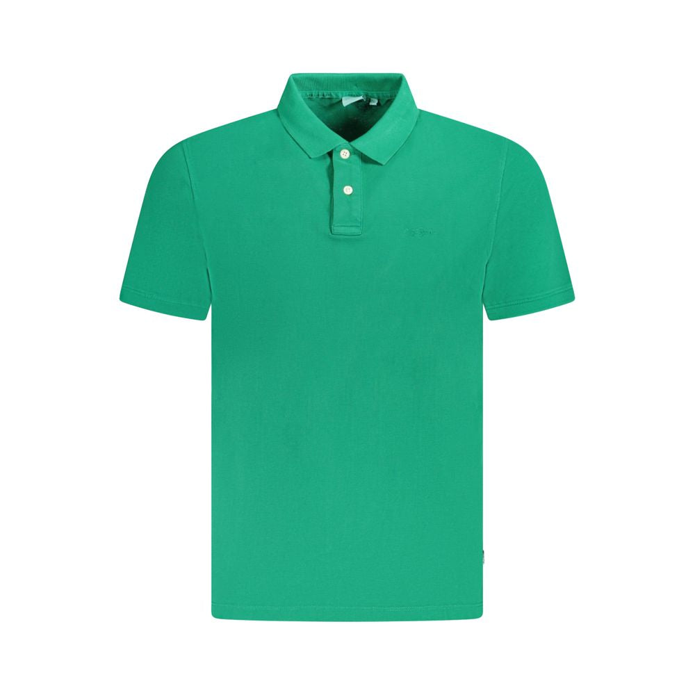 Pepe Jeans Green Cotton Polo Shirt -   -  Pepe Jeans.